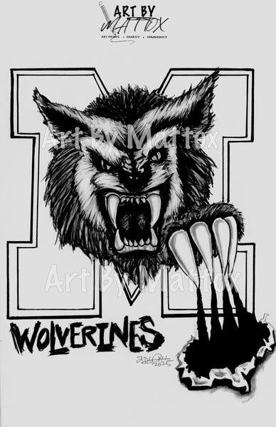 Inspired by " Michigan Wolverines "